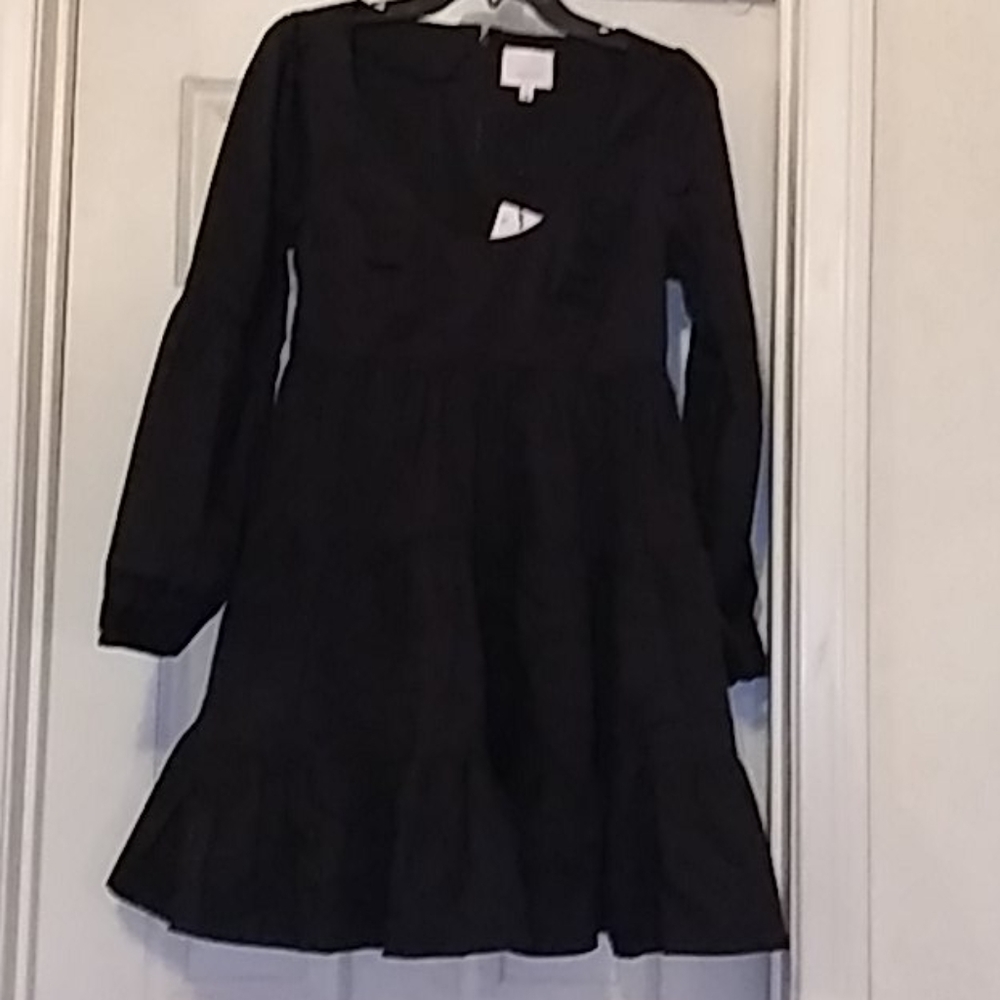 Cinq a Sept, Rose Square-Neck Mini Dress, NWT